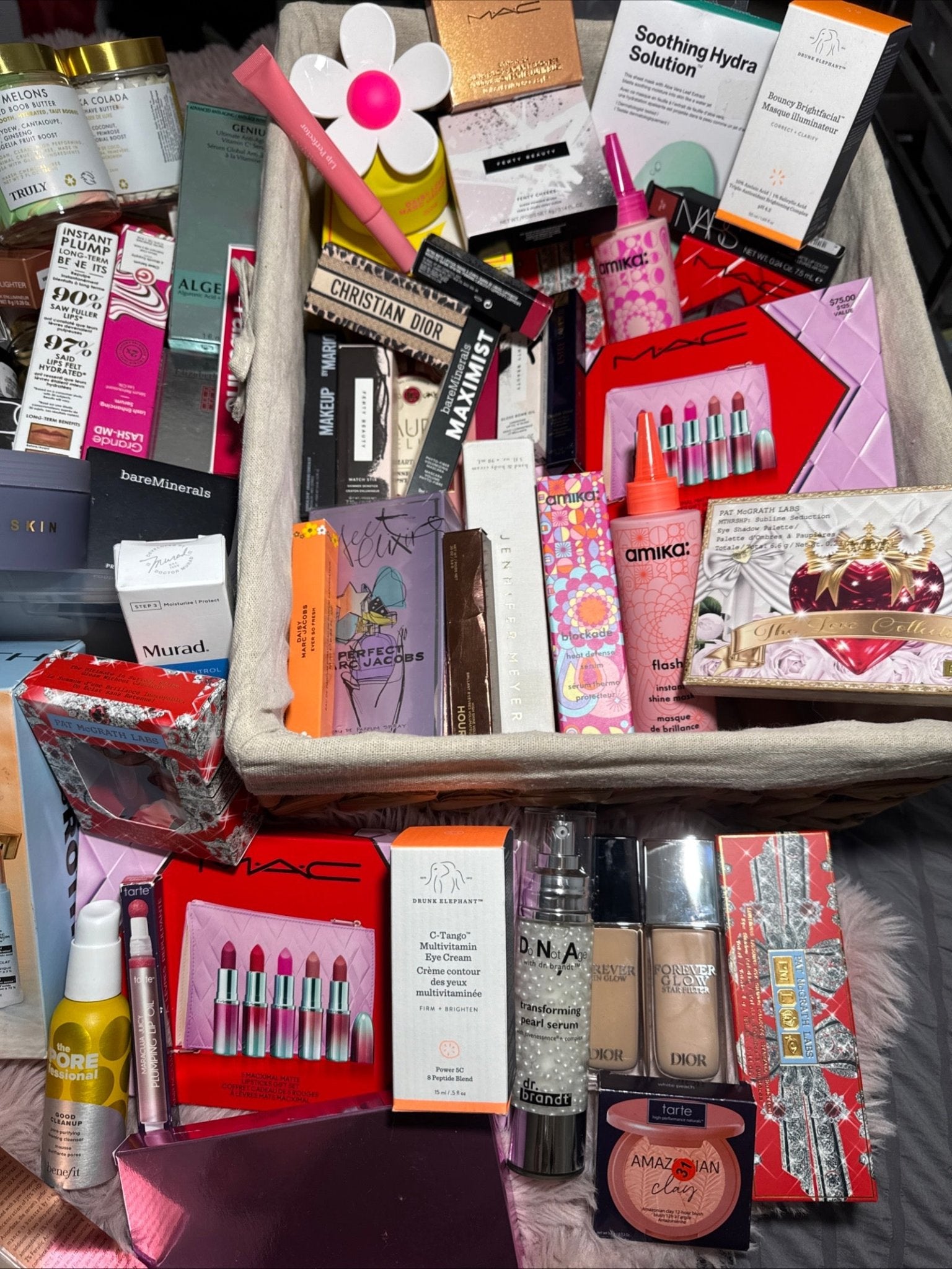 $1200 High End Sephora & ULTA Luxury Brand Name Cosmetic Lot - Give + GlowLux Beauty Starter Box