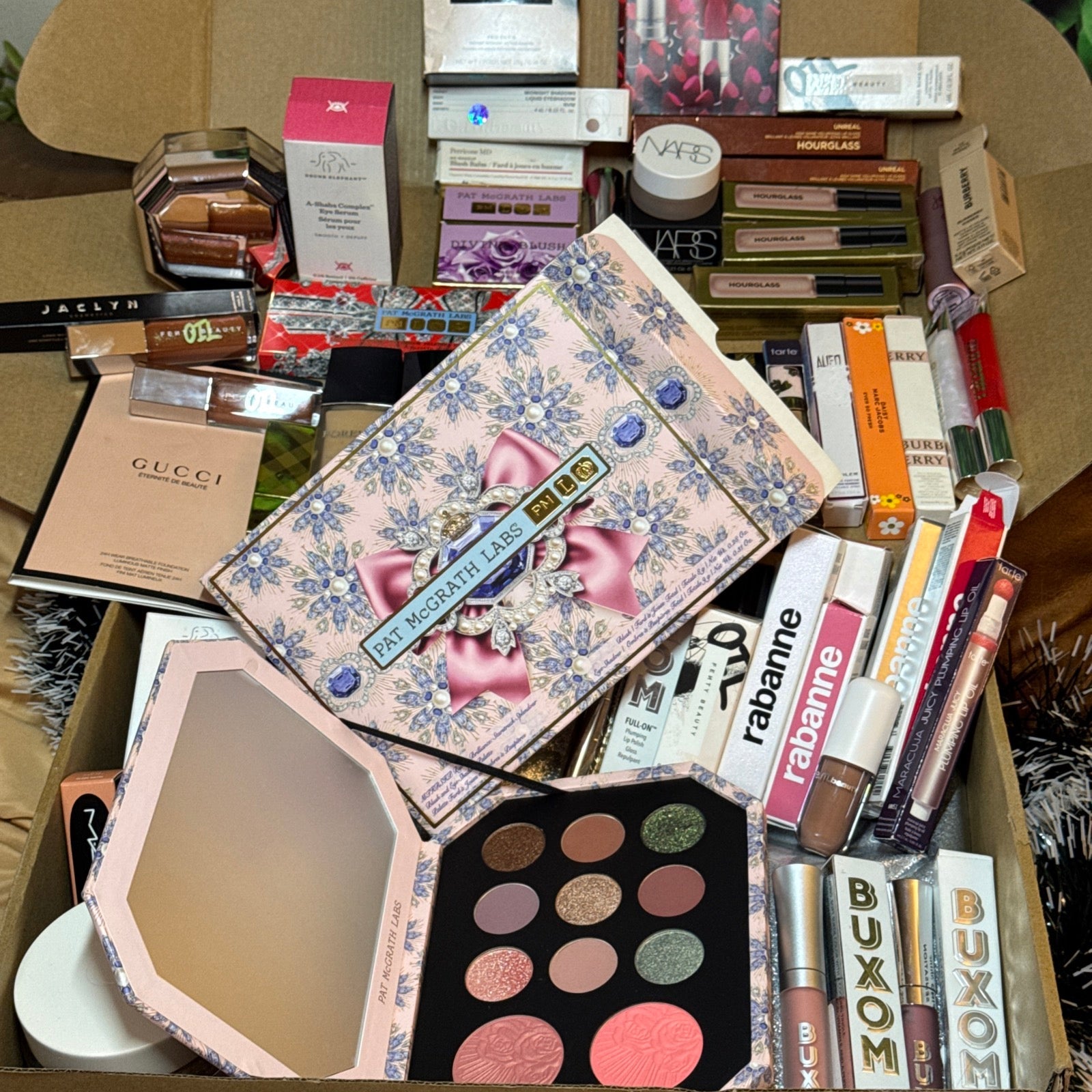 $1200 High End Sephora & ULTA Luxury Brand Name Cosmetic Lot - Give + GlowLux Beauty Starter Box