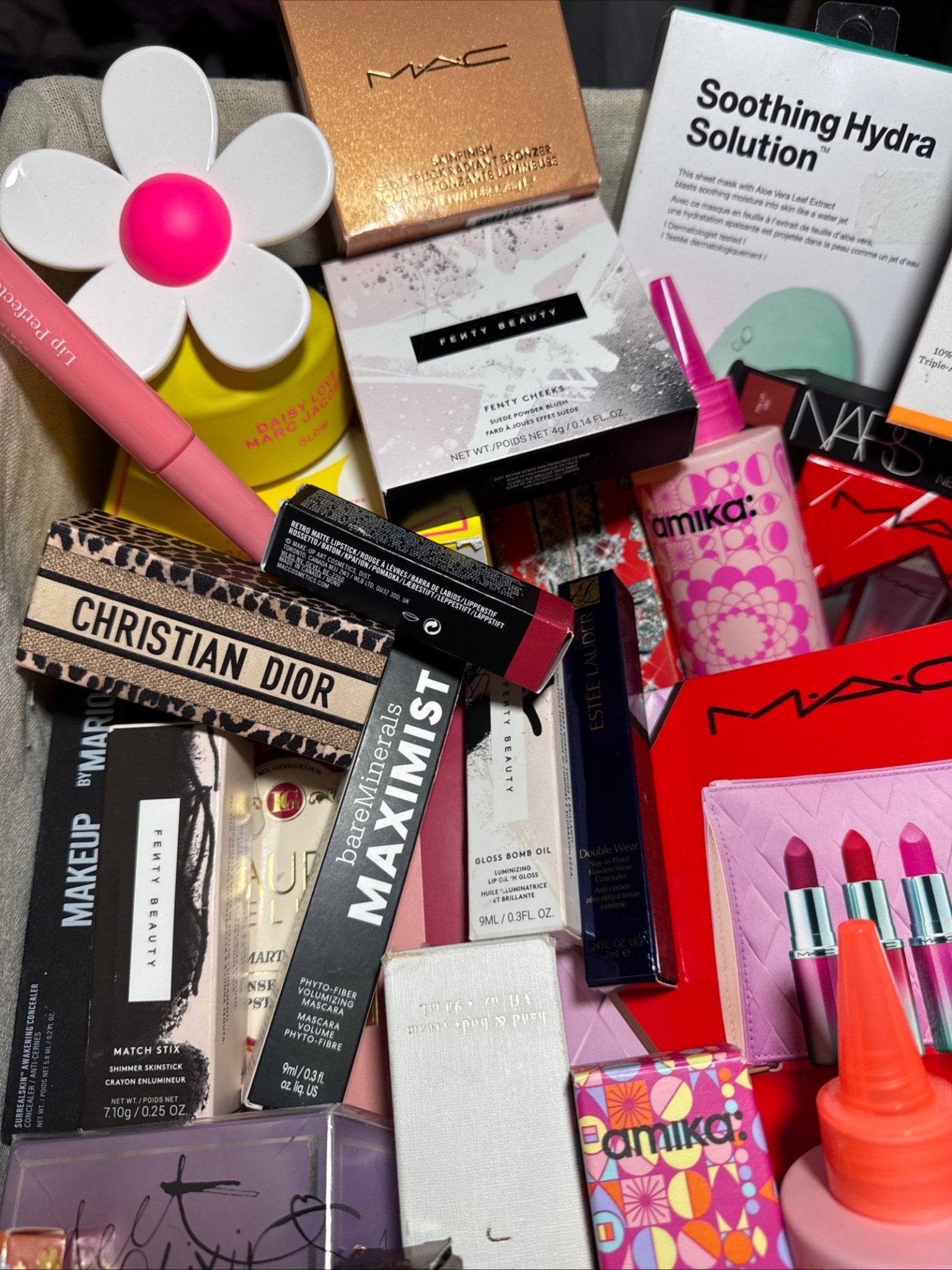 $1200 High End Sephora & ULTA Luxury Brand Name Cosmetic Lot - Give + GlowLux Beauty Starter Box