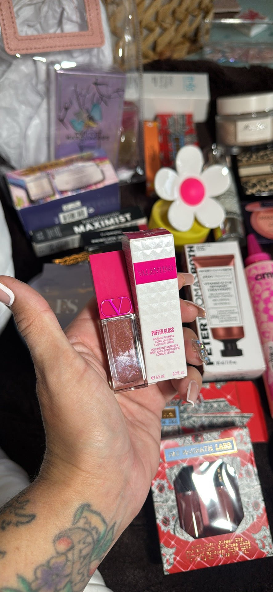 $1200 High End Sephora & ULTA Luxury Brand Name Cosmetic Lot - Give + GlowLux Beauty Starter Box