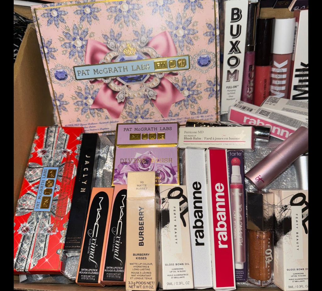 $1200 High End Sephora & ULTA Luxury Brand Name Cosmetic Lot - Give + GlowLux Beauty Starter Box
