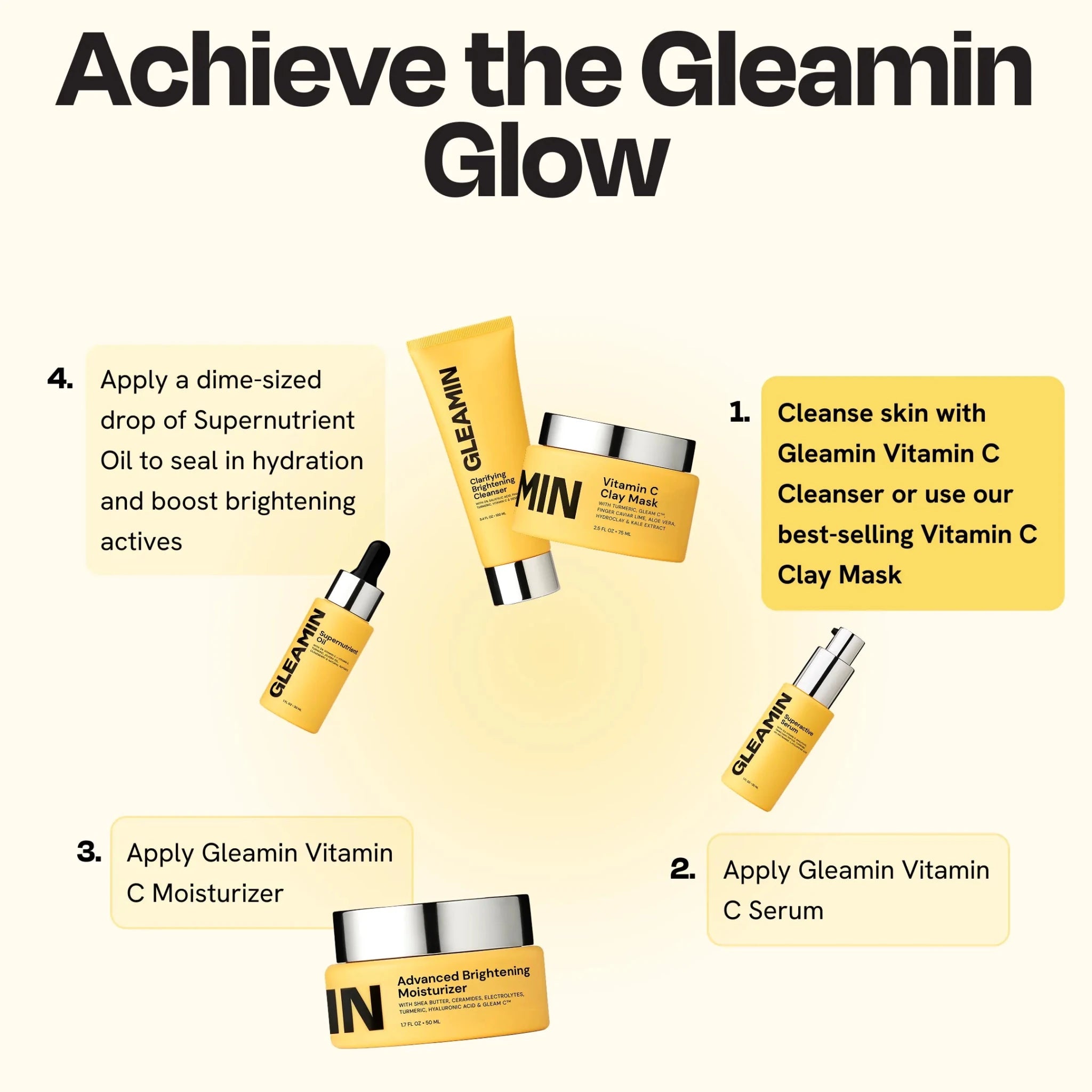 Clarifying Brightening Cleanser - Give + GlowFacial Cleanser