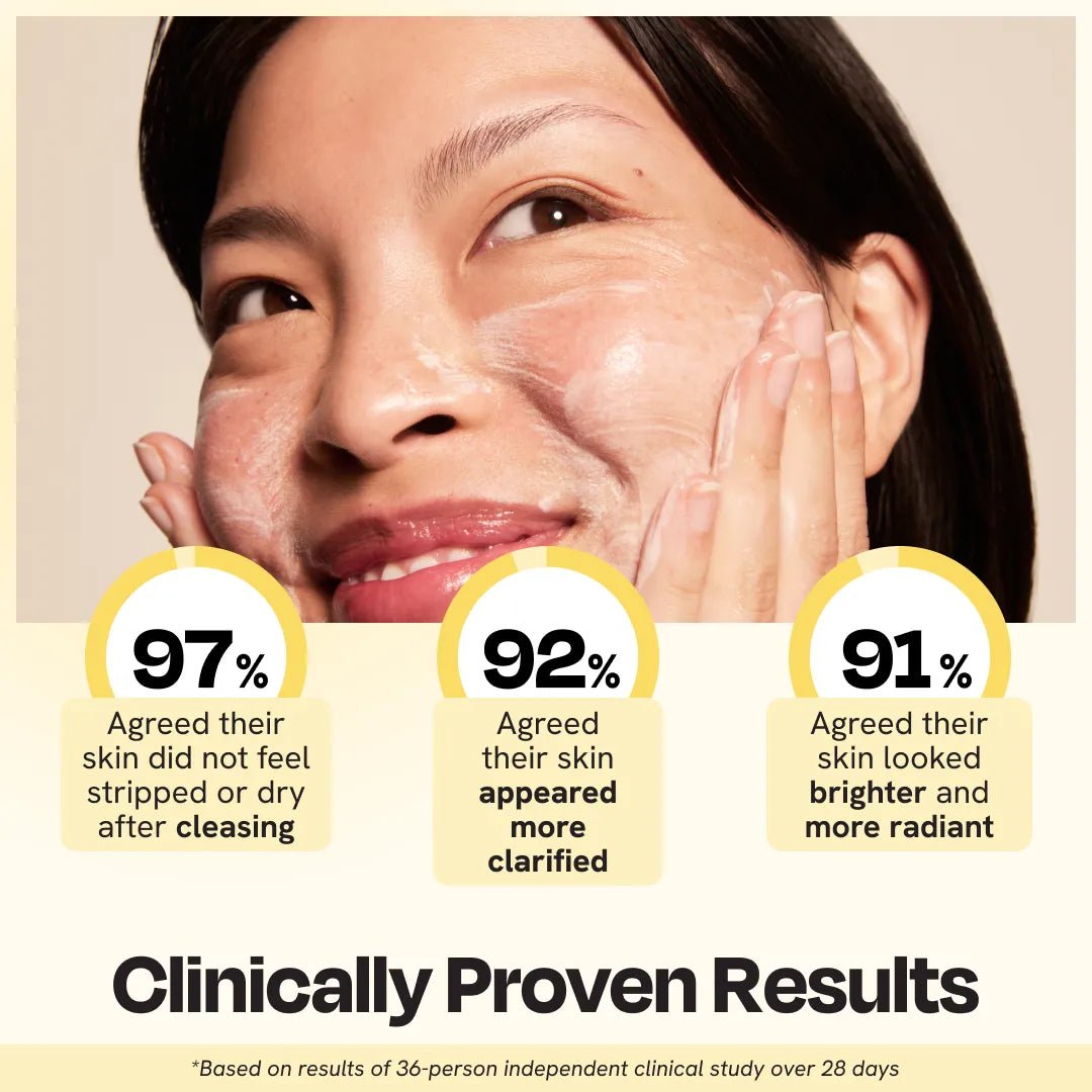 Clarifying Brightening Cleanser - Give + GlowFacial Cleanser