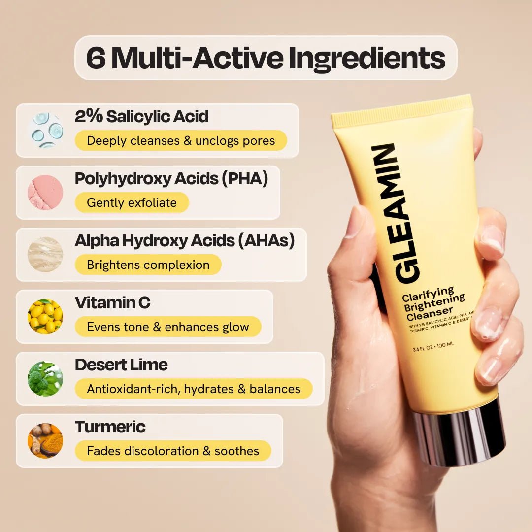 Clarifying Brightening Cleanser - Give + GlowFacial Cleanser