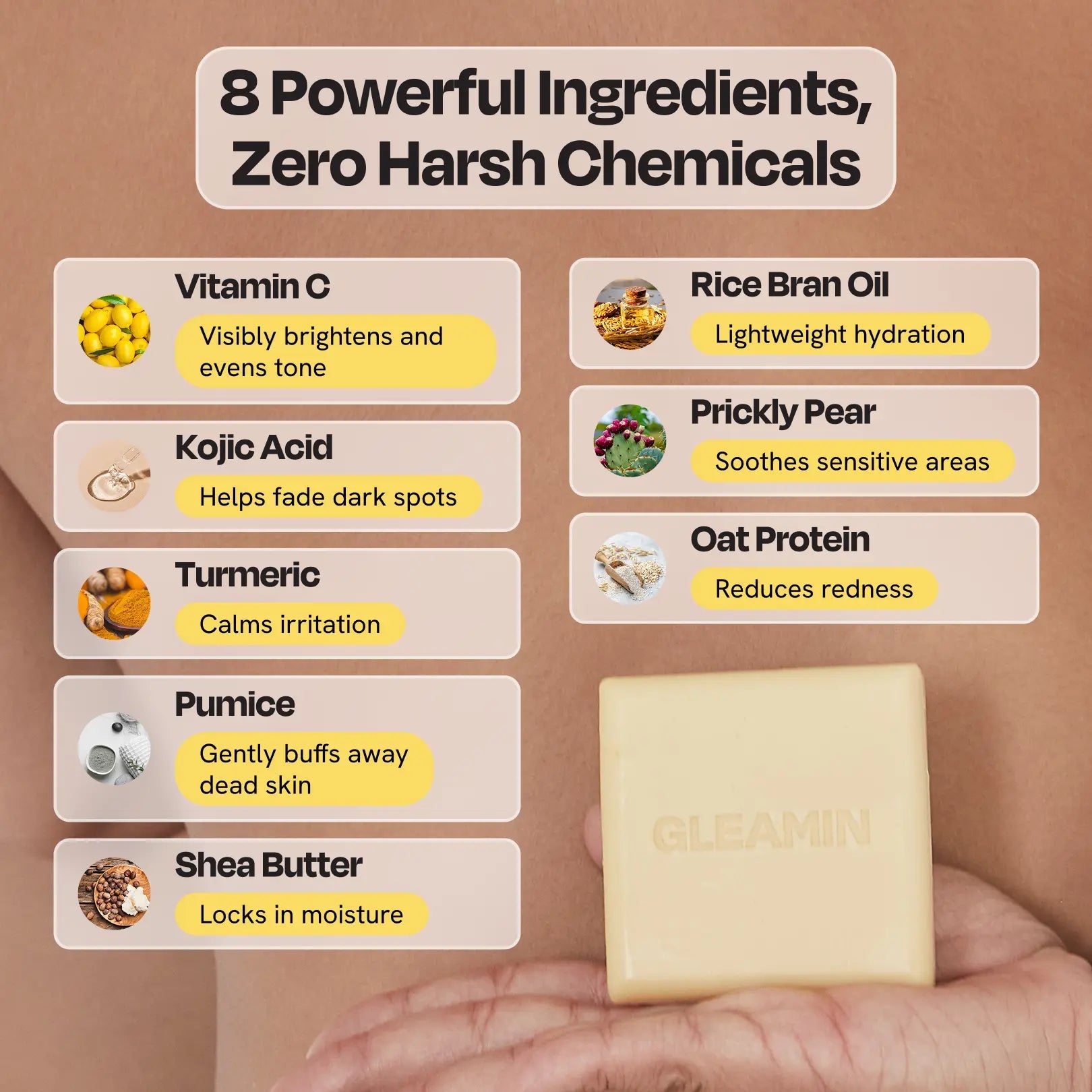Glow Body Bar - Give + GlowBrightening Bar