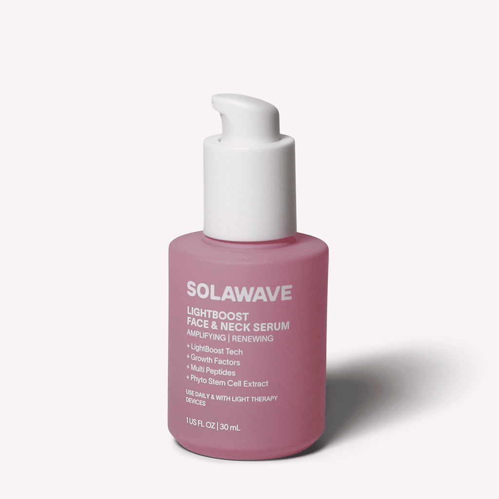 Light Therapy Boosting Face & Neck Serum - Give + GlowSkincare Topicals