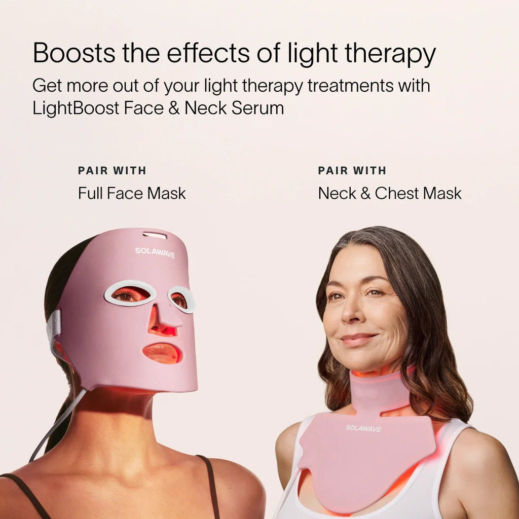 Light Therapy Boosting Face & Neck Serum - Give + GlowSkincare Topicals
