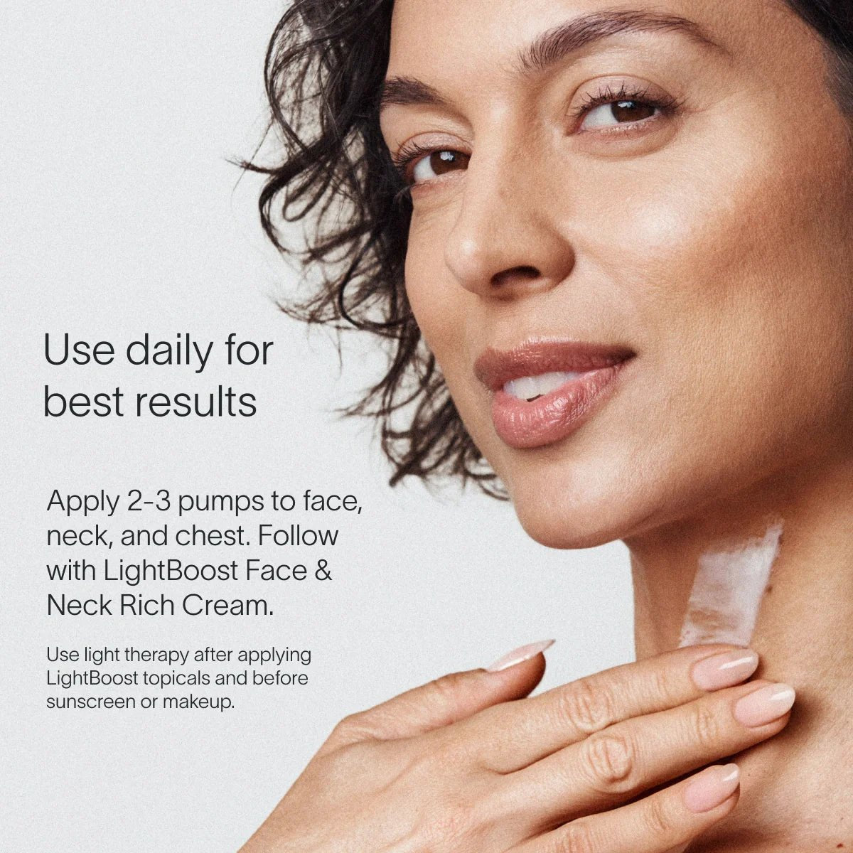 Light Therapy Boosting Face & Neck Serum - Give + GlowSkincare Topicals