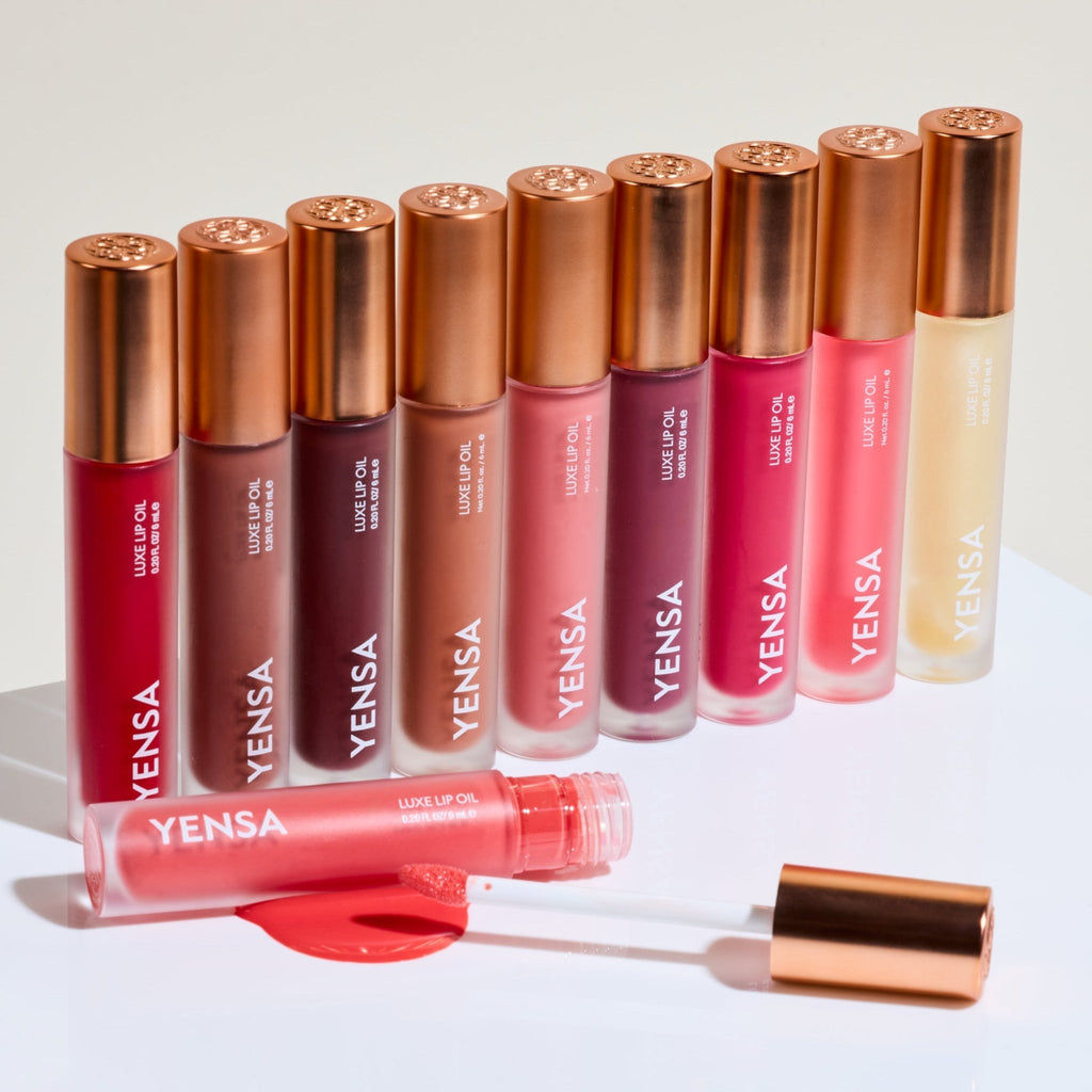 Luxe Lip Nourishing Oil with Hyaluronic + Vitamin E - Give + GlowLip Oil