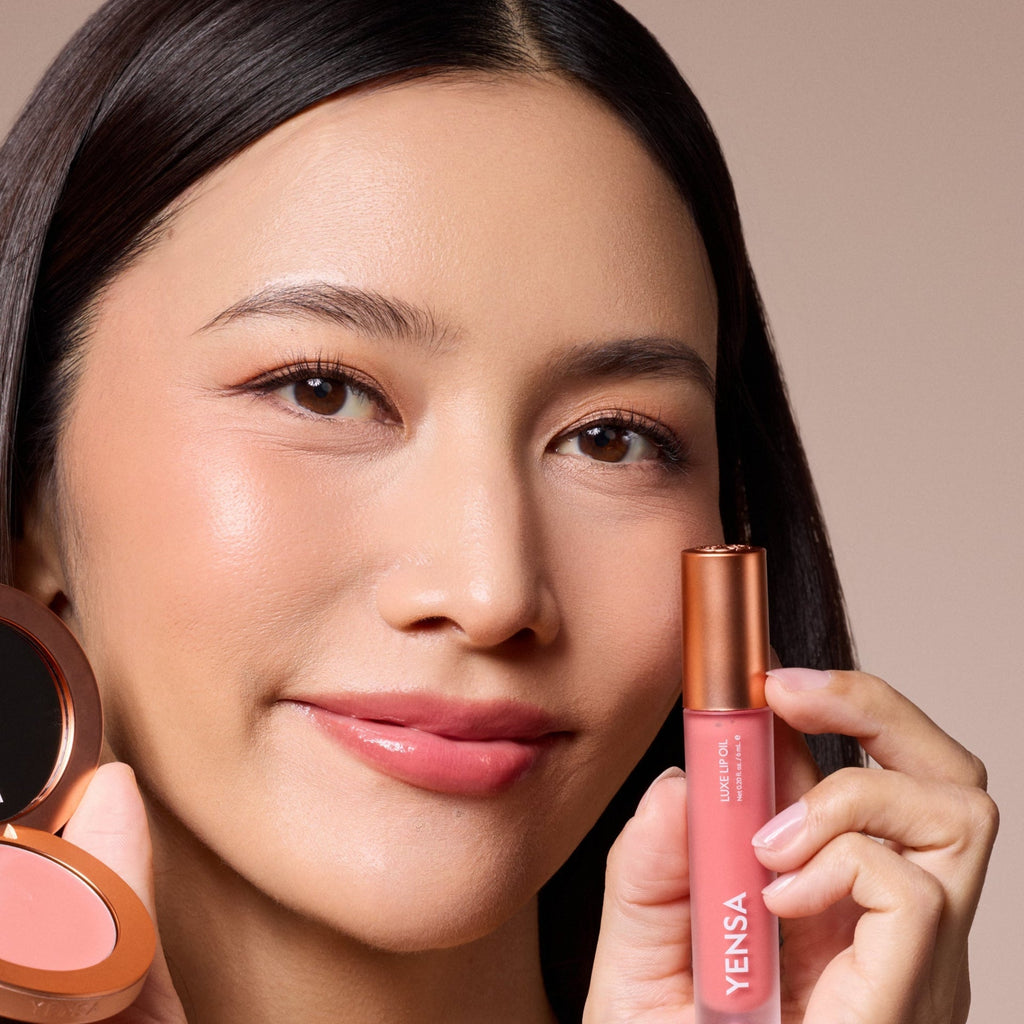 Luxe Lip Nourishing Oil with Hyaluronic + Vitamin E - Give + GlowLip Oil