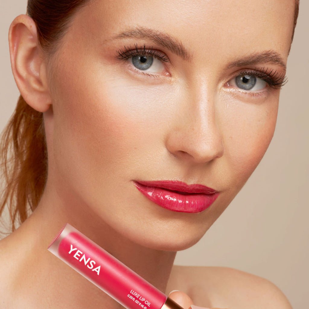 Luxe Lip Nourishing Oil with Hyaluronic + Vitamin E - Give + GlowLip Oil