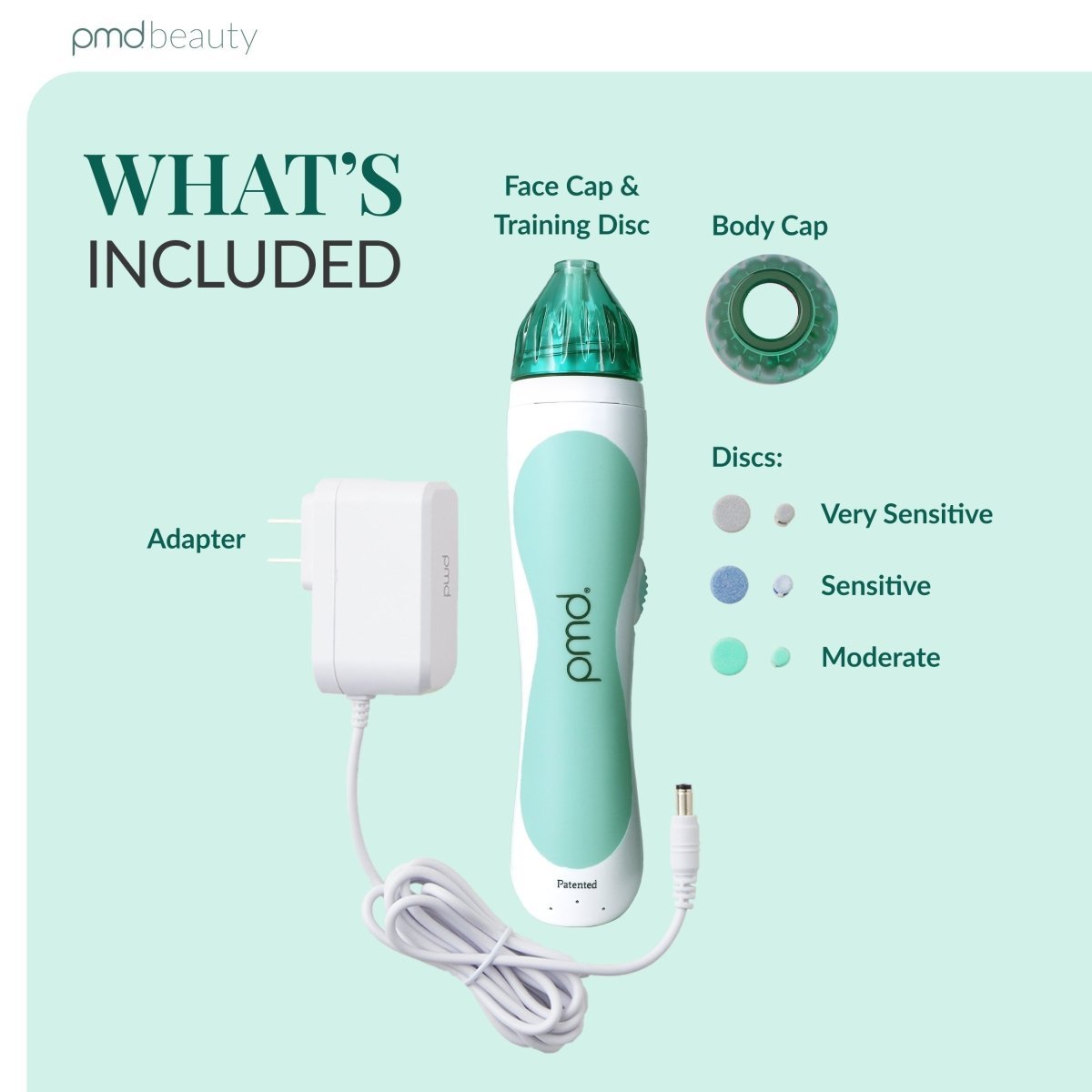 PMD Personal Microderm Classic Device – At - Home Microdermabrasion Tool Exfoliation Kit NEW Authentic - Give + Glow