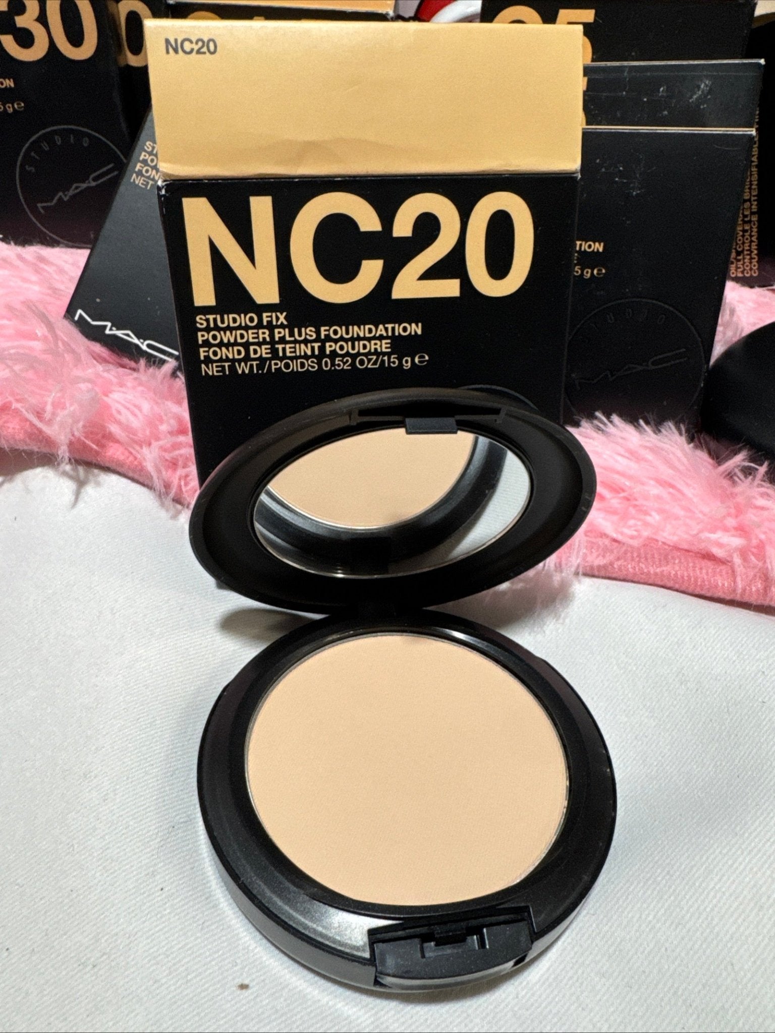 SELLING FAST! MAC Studio Fix Full Size Original Formula with TALC - Give + GlowFoundation