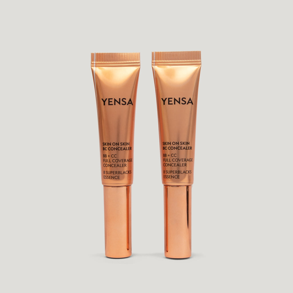 Skin On Skin BB + CC Full Coverage Hyaluronic Serum Concealer - Give + GlowMakeup