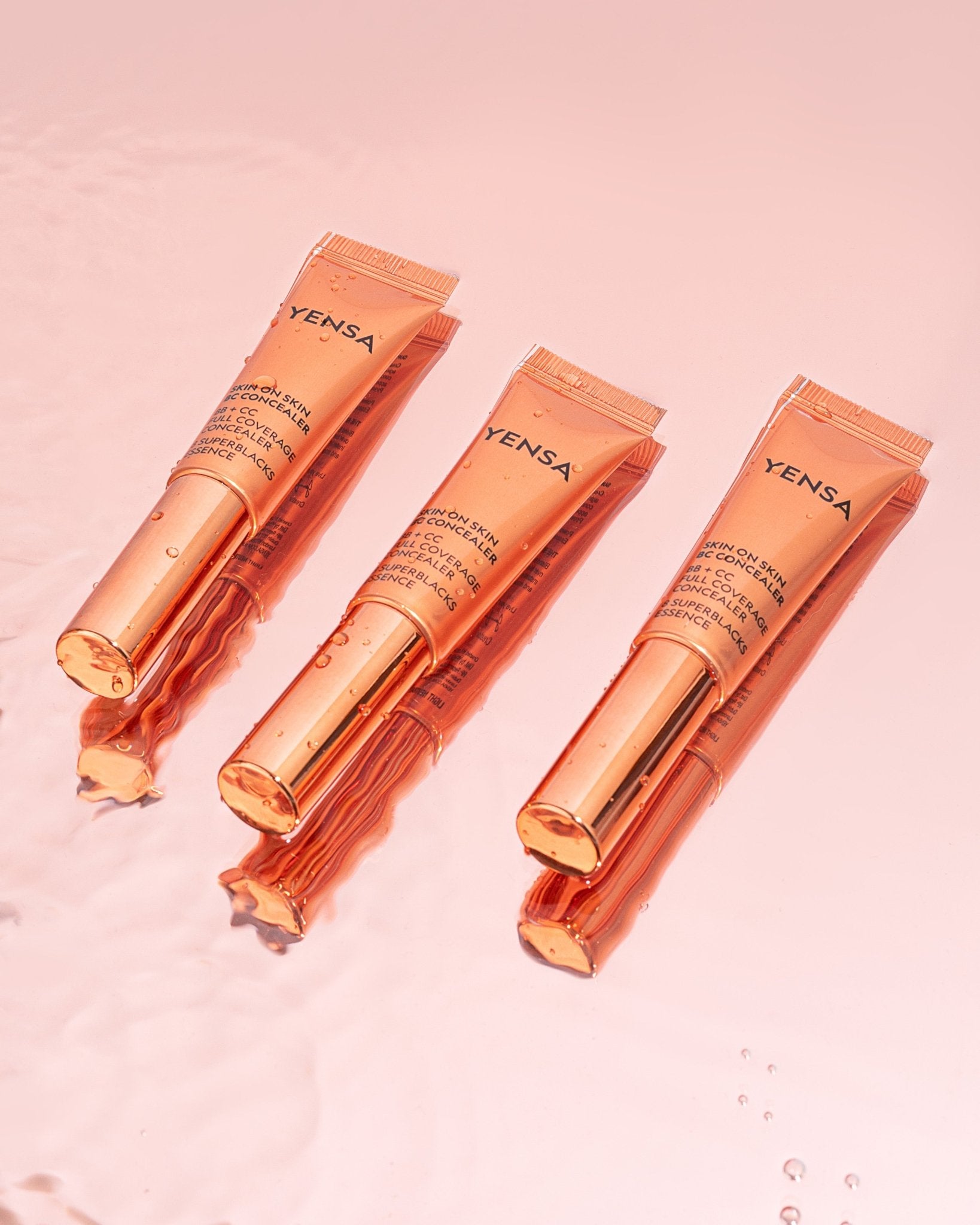 Skin On Skin BB + CC Full Coverage Hyaluronic Serum Concealer - Give + GlowMakeup