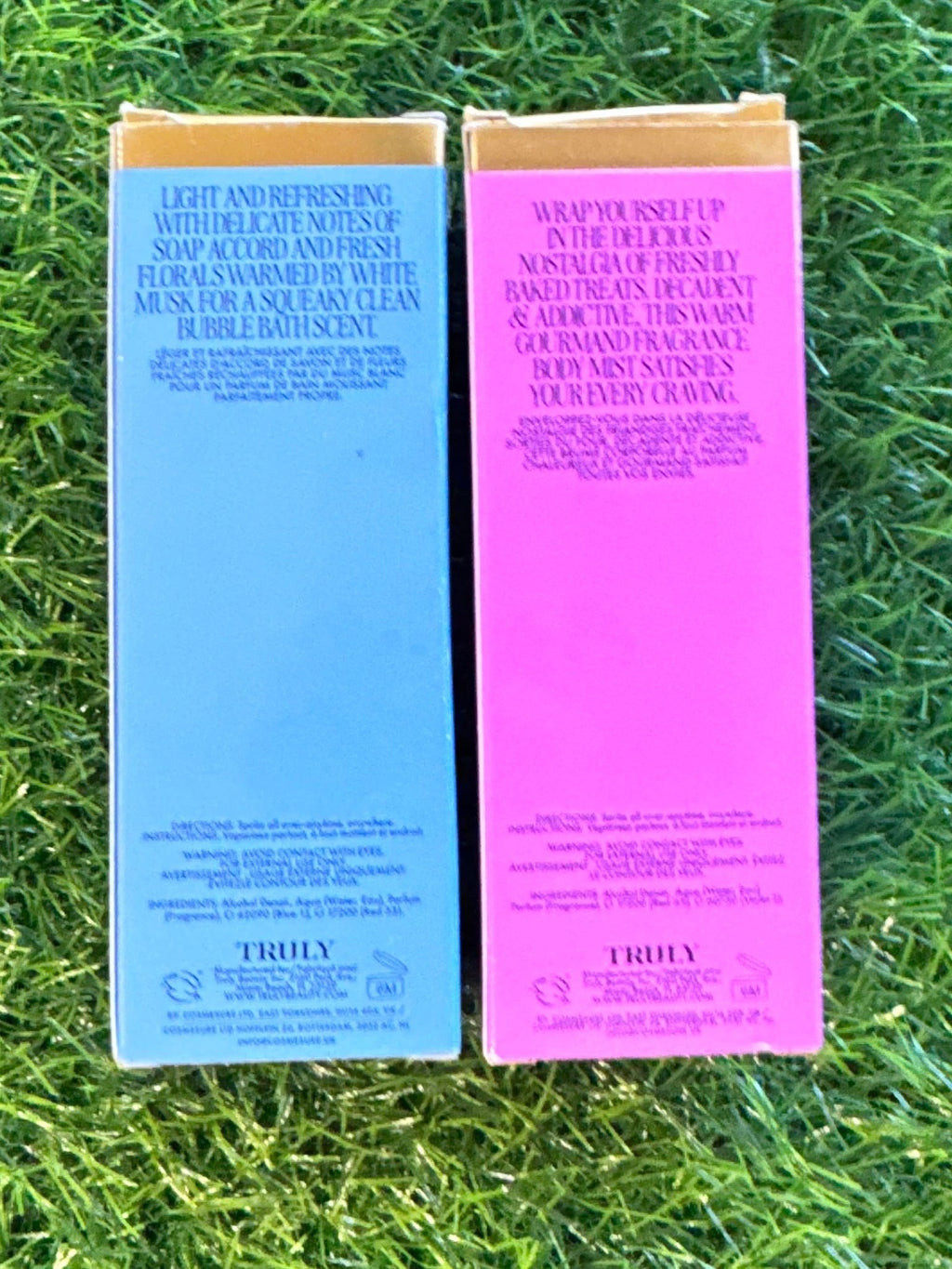 Truly Beauty Glazed Donut & Clean Girl Perfume Mists lot of 2 - Give + GlowBody Spray