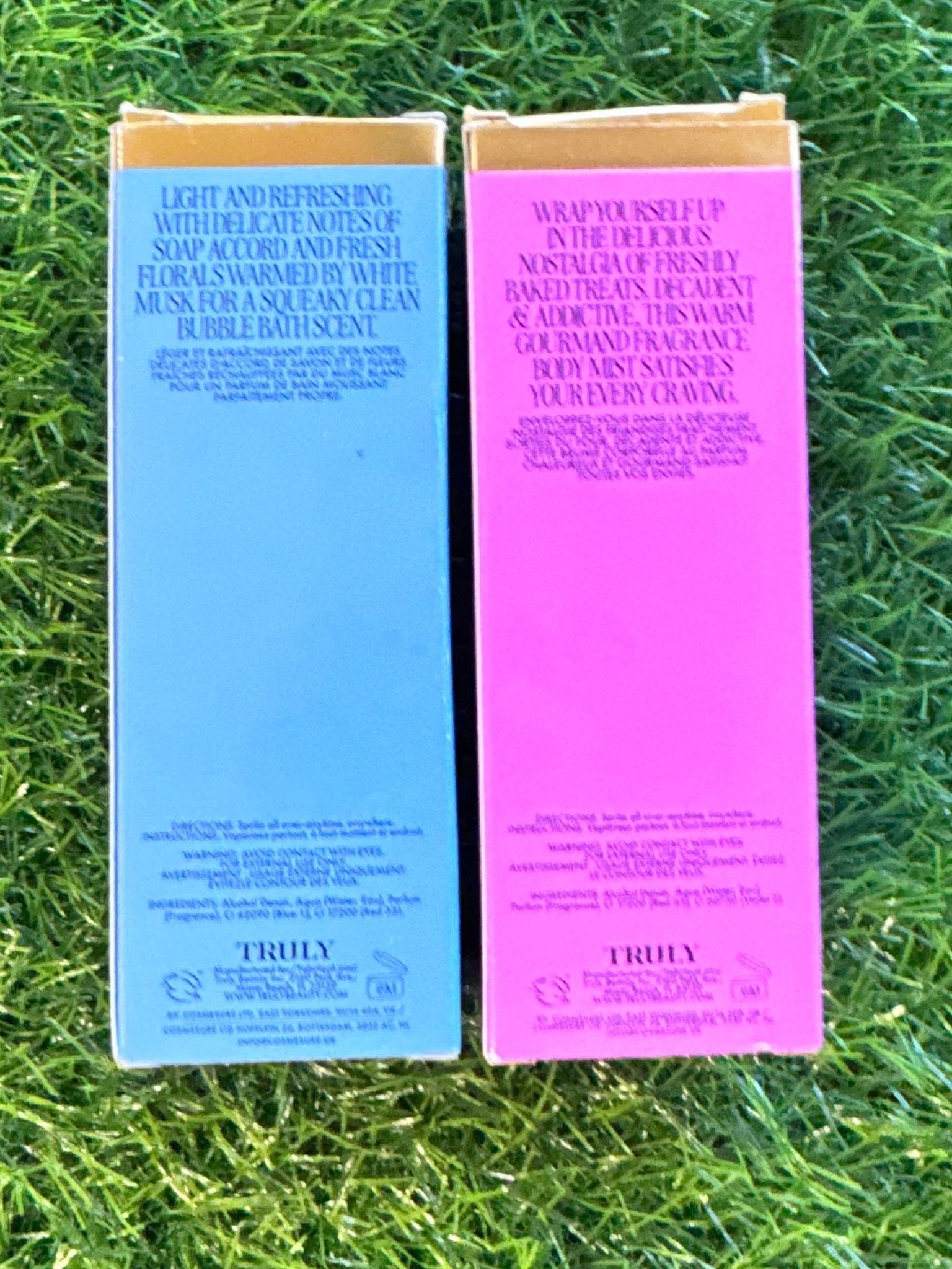 Truly Beauty Glazed Donut & Clean Girl Perfume Mists lot of 2 - Give + GlowBody Spray