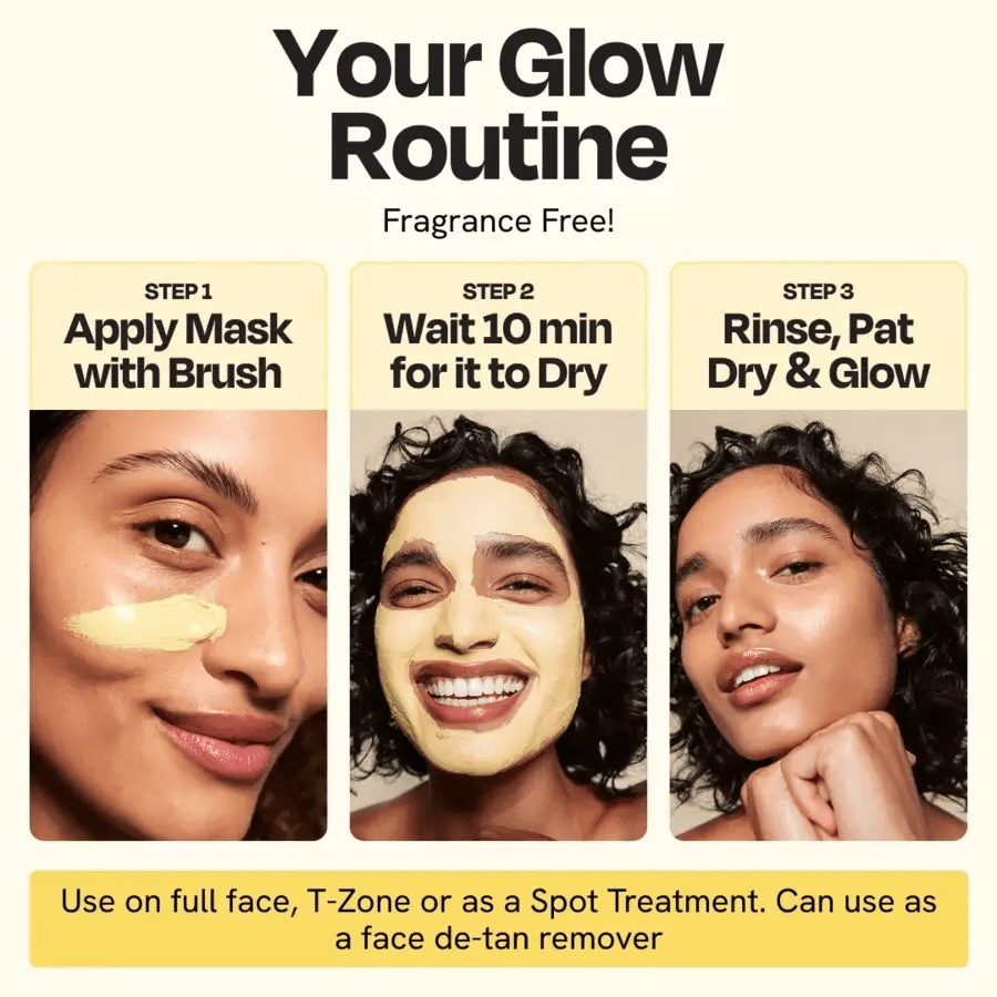 Vitamin C Clay Mask - Give + GlowFace Mask