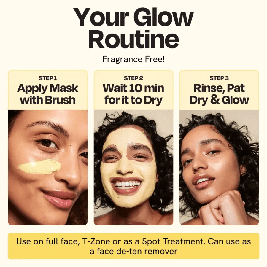 Vitamin C Clay Mask - Give + GlowFace Mask